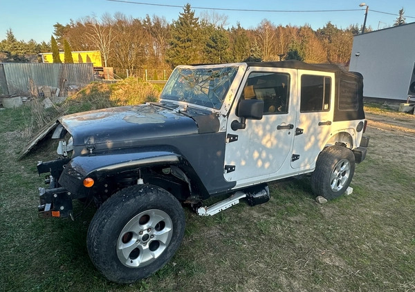 Jeep Wrangler cena 39977 przebieg: 146000, rok produkcji 2015 z Poznań małe 56